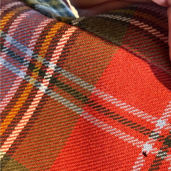 Vintage Lochcarron red and green wool Norwegian Tartan kilt skirt - Picture 8 of 12